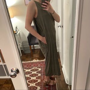 COS - Green Midi Dress